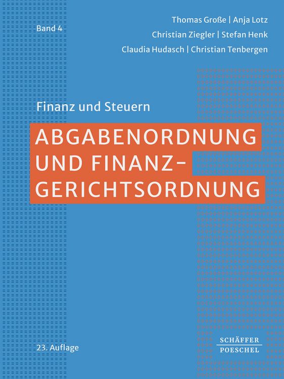 Produktbild: Abgabenordnung und Finanzgerichtsordnung