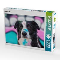 Produktbild: CALVENDO Puzzle Border Collie | 1000 Teile Lege-Gr&ouml;&szlig;e 64x48cm Foto-Puzzle f&uuml;r gl&uuml;ckliche Stunden