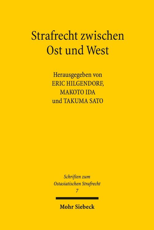 Produktbild: Strafrecht zwischen Ost und West