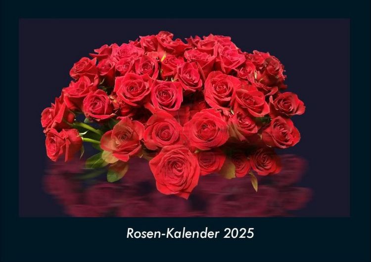 Produktbild: Rosen-Kalender 2025 Fotokalender DIN A4
