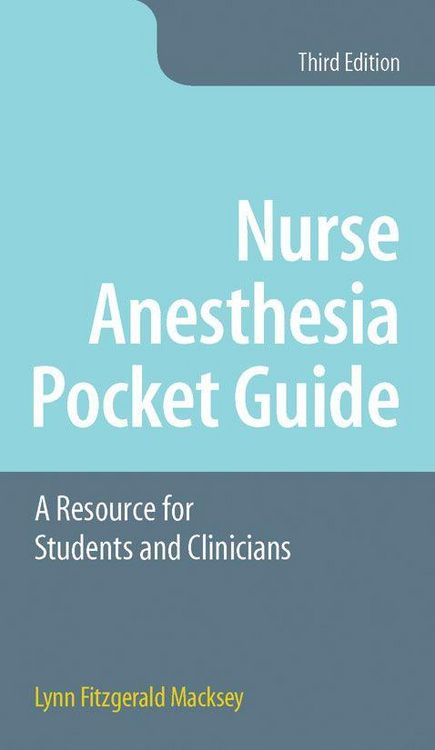 Produktbild: Nurse Anesthesia Pocket Guide
