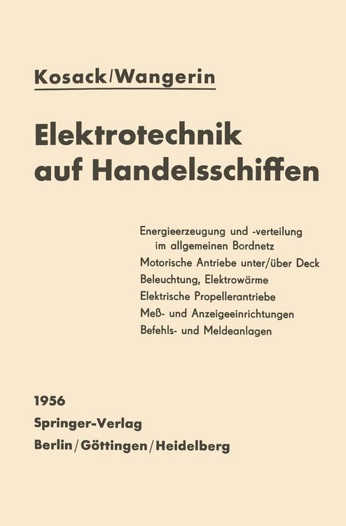 Produktbild: Elektrotechnik auf Handelsschiffen