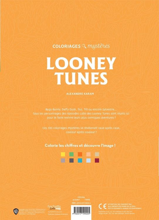 Produktbild: Looney Tunes : coloriages myst&egrave;res
