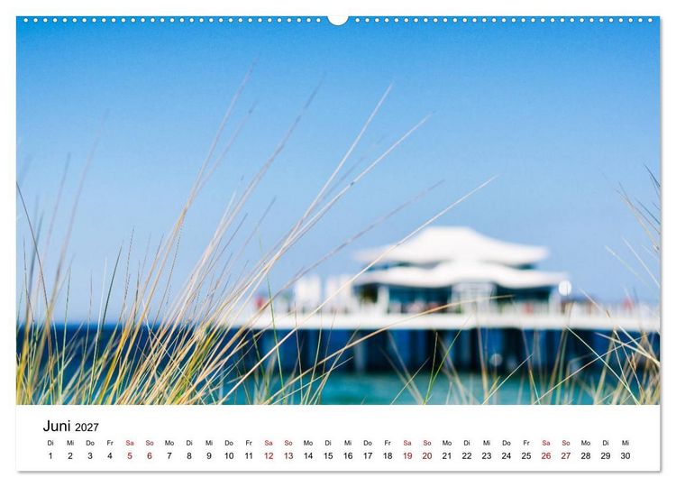 Produktbild: Schleswig-Holstein in 365 Farben (hochwertiger Premium Wandkalender 2027 DIN A2 quer), Kunstdruck in Hochglanz