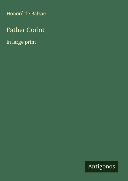 Produktbild: Father Goriot