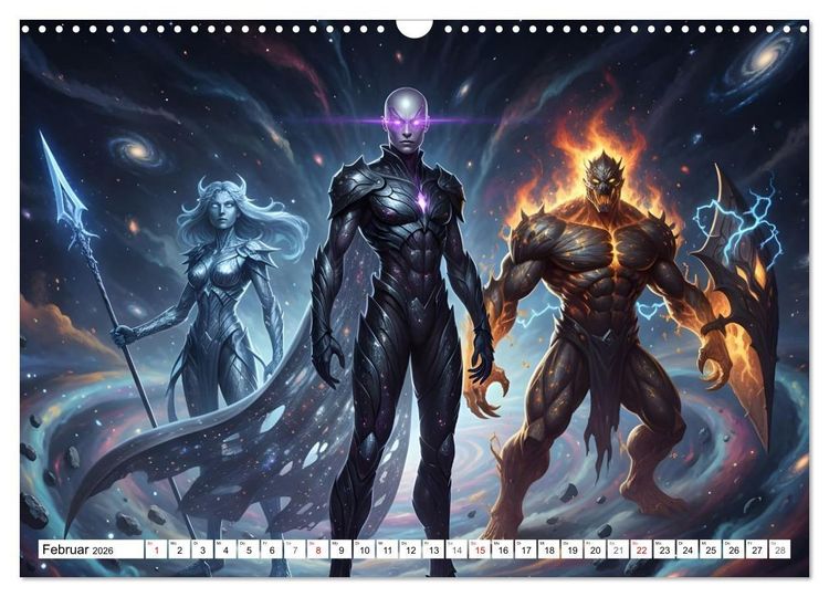 Produktbild: Universum der Tr&auml;ume (Wandkalender 2026 DIN A3 quer), CALVENDO Monatskalender