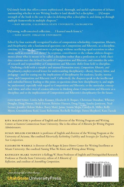 Produktbild: Composition, Rhetoric, and Disciplinarity