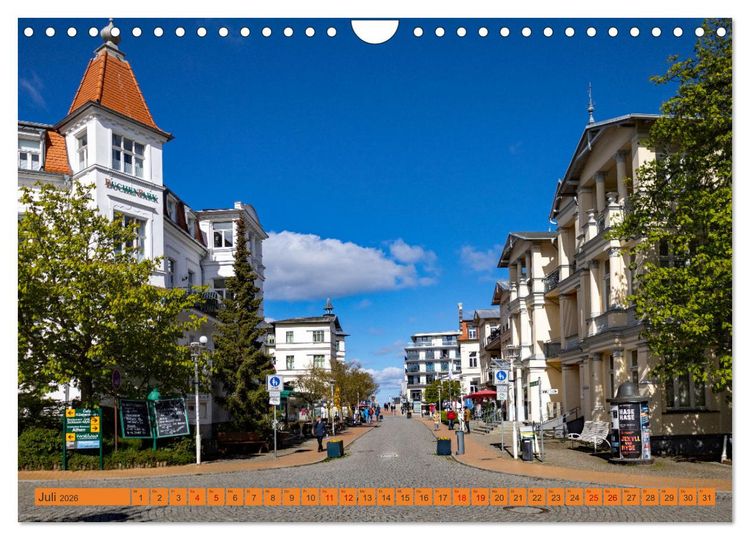 Produktbild: Mein Kaiserbad Bansin (Wandkalender 2026 DIN A4 quer), CALVENDO Monatskalender