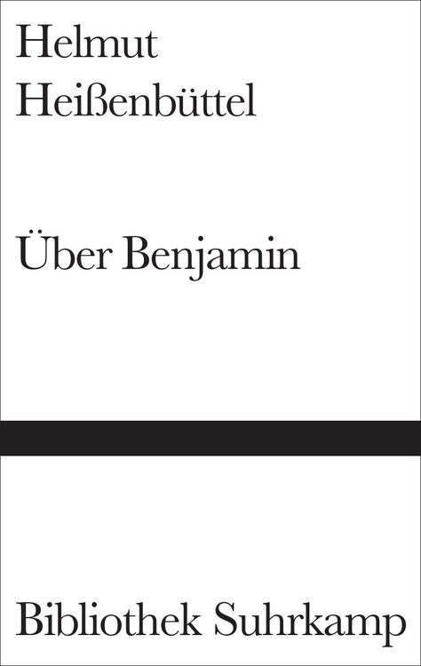 Produktbild: &Uuml;ber Benjamin