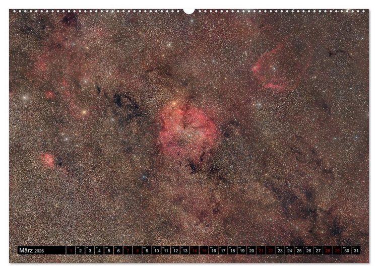 Produktbild: Deepsky Wide (Wandkalender 2026 DIN A2 quer), CALVENDO Monatskalender