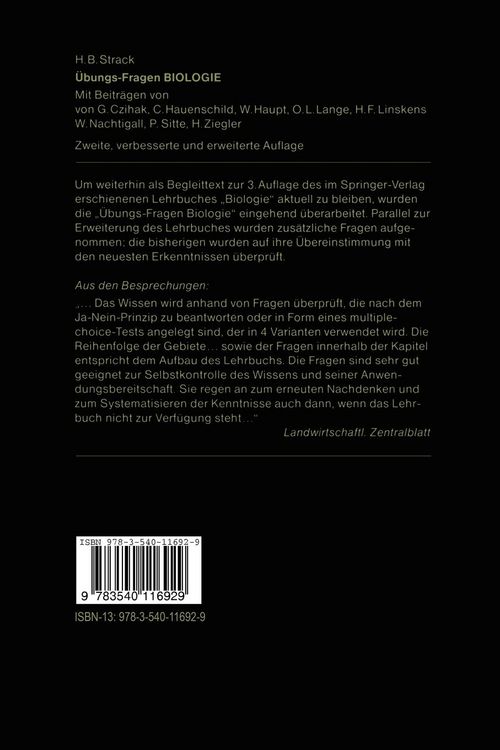 Produktbild: &Uuml;bungs-Fragen Biologie