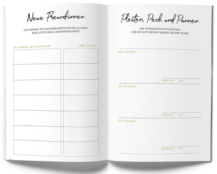Produktbild: GuideMe Reisetagebuch Travel Memories „Meine Reisen“