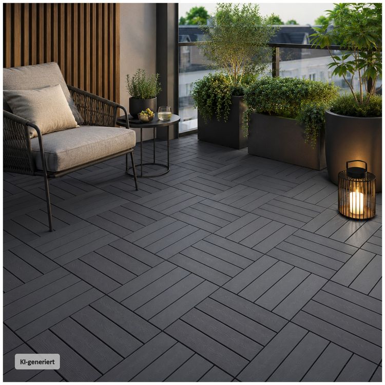 Produktbild: HTI-Living HTI-Living Bodenplatte 9-teilig Nessa Klick HTI-Living Bodenplatte 9-teilig Nessa Klick