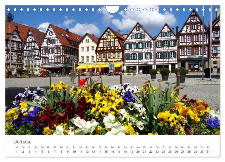 Produktbild: Rund um N&uuml;rtingen (Wandkalender 2026 DIN A4 quer), CALVENDO Monatskalender