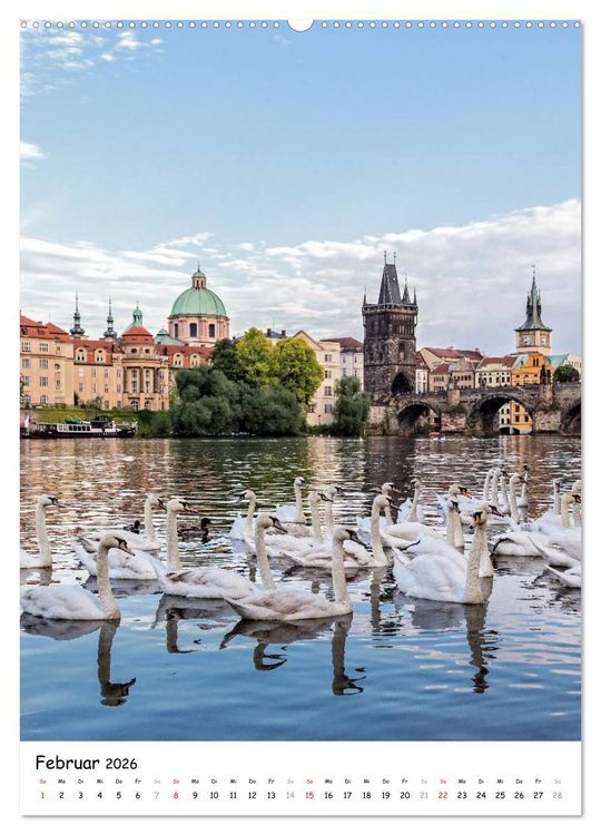 Produktbild: Prachtvolles Prag (Wandkalender 2026 DIN A2 hoch), CALVENDO Monatskalender