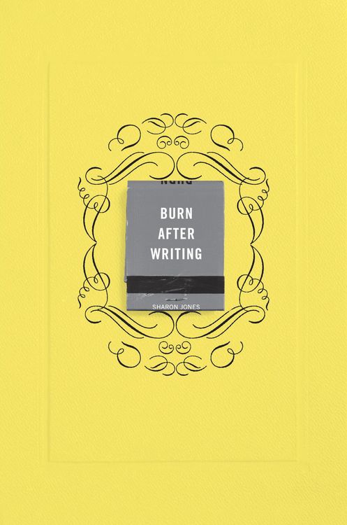 Produktbild: Burn After Writing (Yellow)