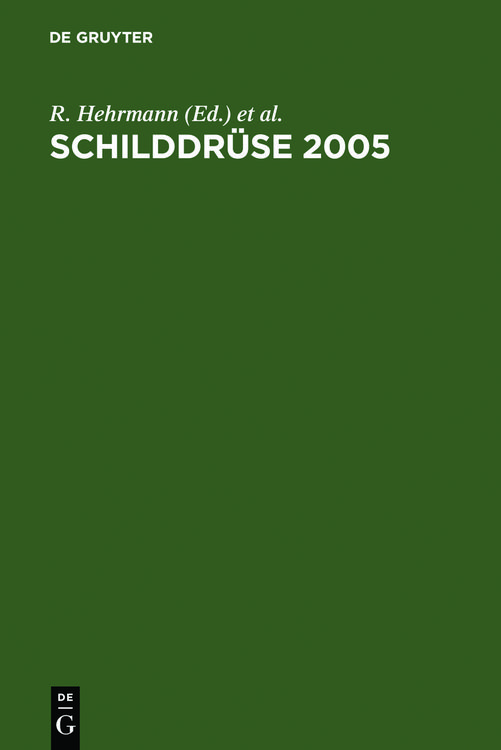 Produktbild: Schilddr&uuml;se 2005