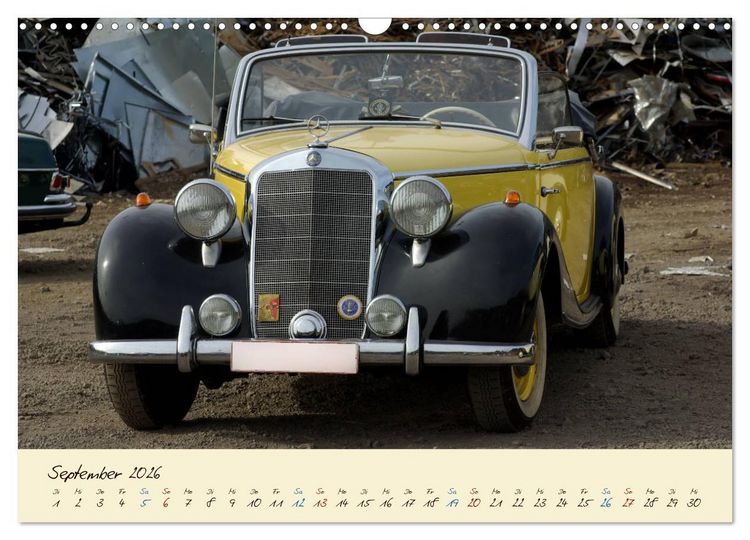 Produktbild: Klassiker mit Stern (Wandkalender 2026 DIN A3 quer), CALVENDO Monatskalender