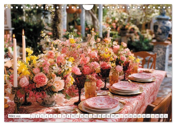 Produktbild: Kulinarische Eleganz (Wandkalender 2026 DIN A4 quer), CALVENDO Monatskalender
