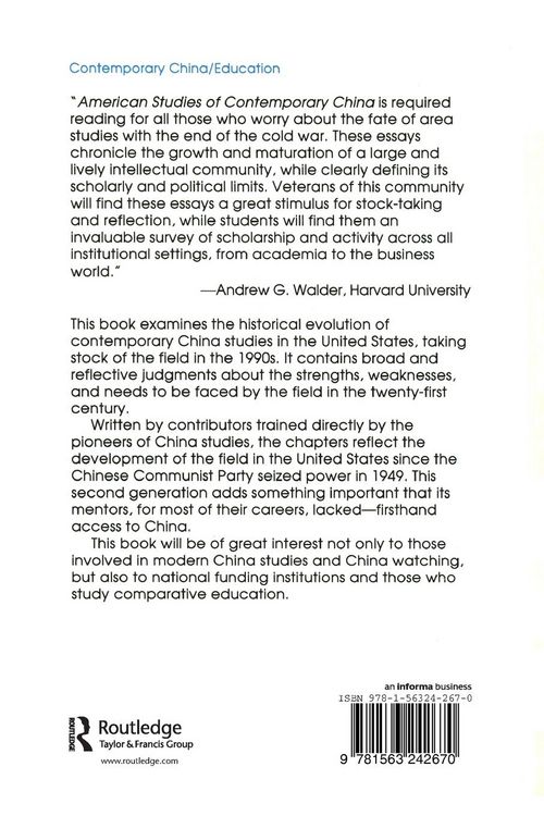 Produktbild: American Studies of Contemporary China