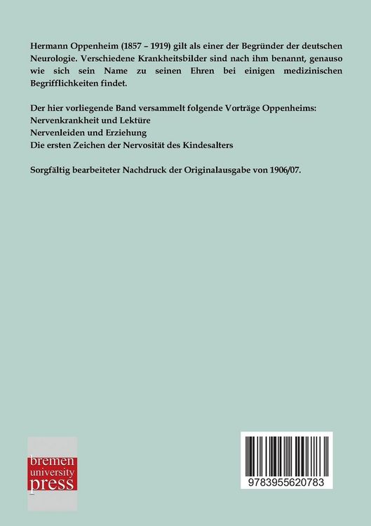 Produktbild: Nervenkrankheit, Nervenleiden und Nervosit&auml;t - 3 Vortr&auml;ge