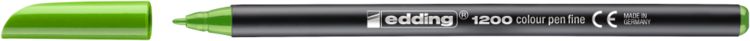 Produktbild: edding 1200 Fasermaler fein hellgr&uuml;n