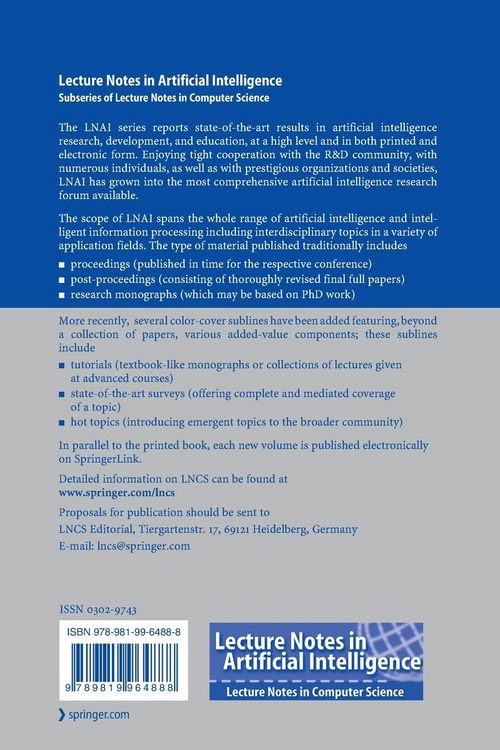 Produktbild: Intelligent Robotics and Applications