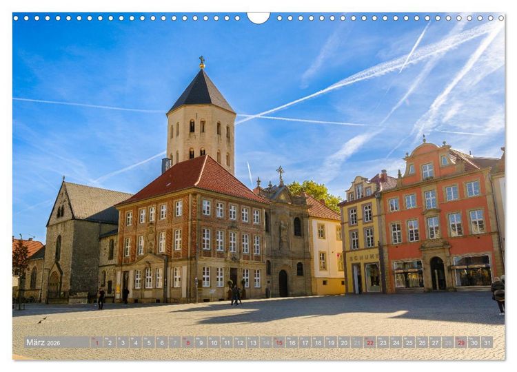 Produktbild: Ein Blick auf Paderborn (Wandkalender 2026 DIN A3 quer), CALVENDO Monatskalender