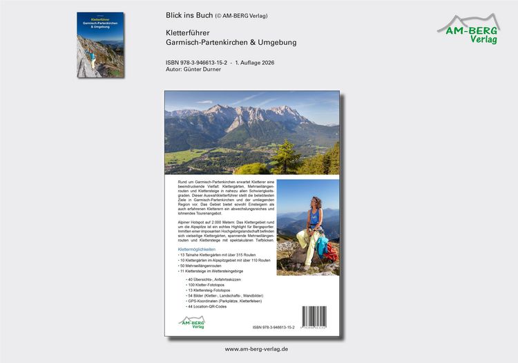 Produktbild: Kletterf&uuml;hrer Garmisch-Partenkirchen & Umgebung