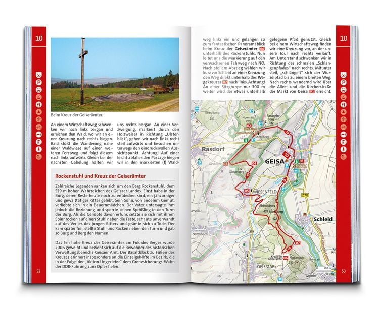 Produktbild: KOMPASS Wanderf&uuml;hrer Rh&ouml;n, 50 Touren