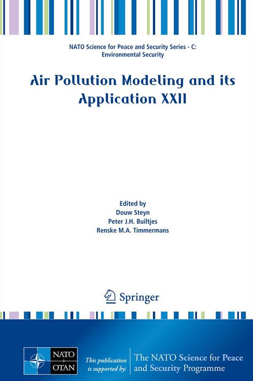 Produktbild: Air Pollution Modeling and its Application XXII