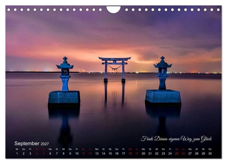 Produktbild: Magische Horizonte der Erde (Wandkalender 2027 DIN A4 quer), CALVENDO Monatskalender