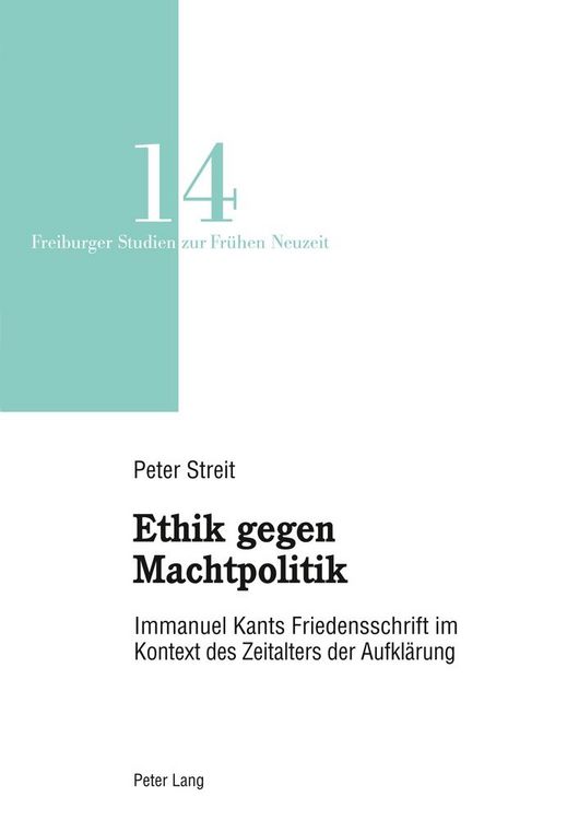 Produktbild: Ethik gegen Machtpolitik