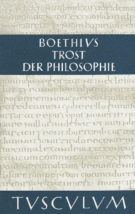 Produktbild: Trost der Philosophie / Consolatio philosophiae