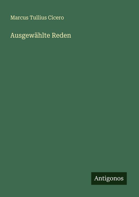 Produktbild: Ausgew&auml;hlte Reden