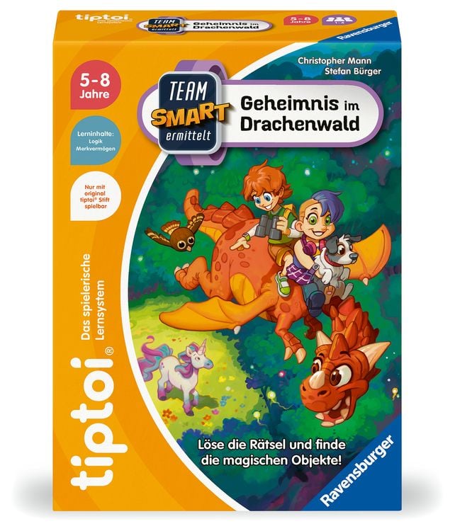 Produktbild: Tiptoi® Team SMART ermittelt Geheimnis im Drachenwald