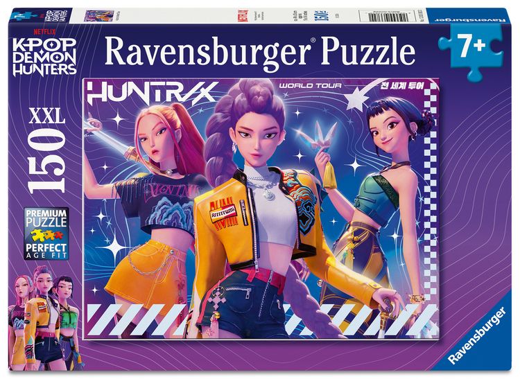Produktbild: Kinderpuzzle 150 XXL Teile - KPop Demon Hunters - Huntr/x World Tour