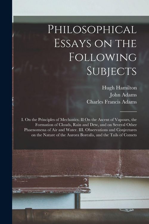 Produktbild: Philosophical Essays on the Following Subjects
