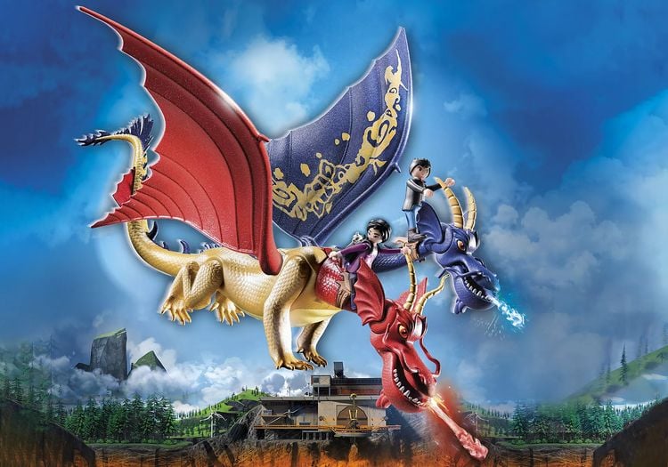 Produktbild: PLAYMOBIL 71080 - Dragons, Die 9 Welten - Wu & Wei mit Jun