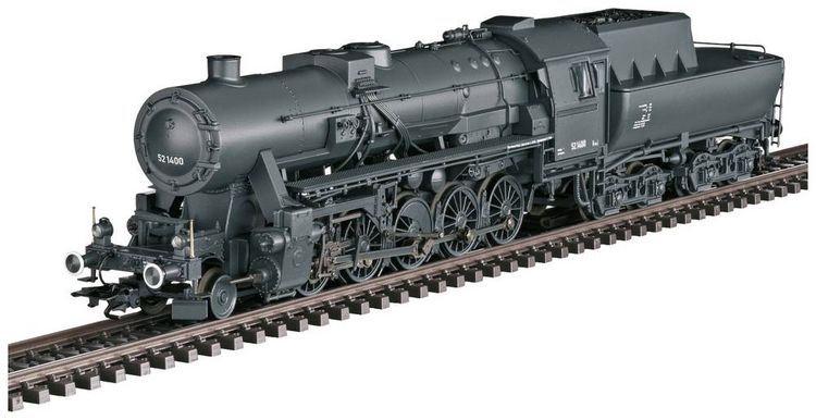 Produktbild: M&auml;rklin 39532 H0 G&uuml;terzug-Dampflok BR 52 der DR