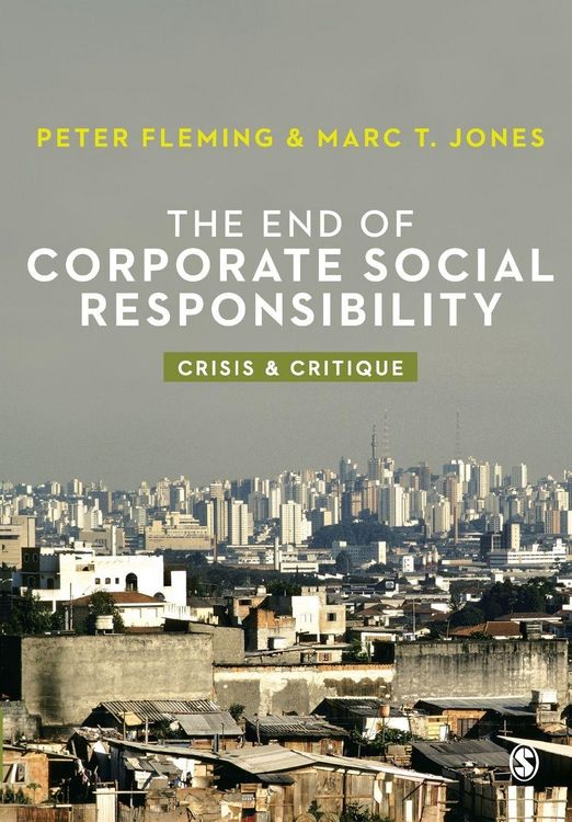 Produktbild: The End of Corporate Social Responsibility