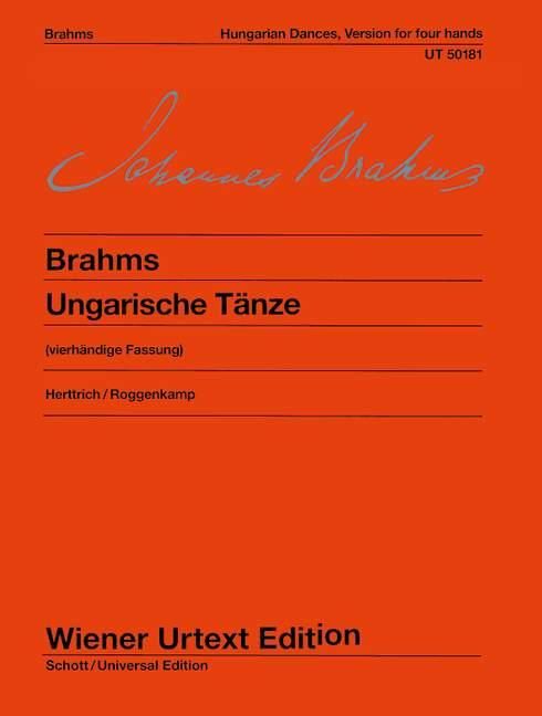 Produktbild: Brahms, J: Ungarische T&auml;nze