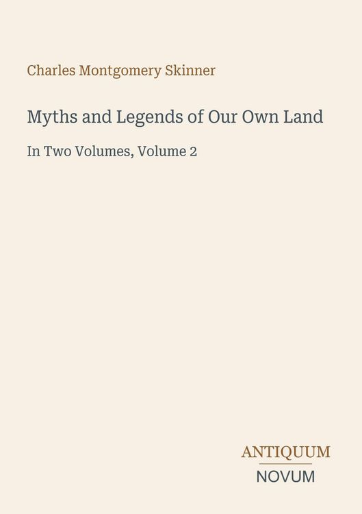 Produktbild: Myths and Legends of Our Own Land