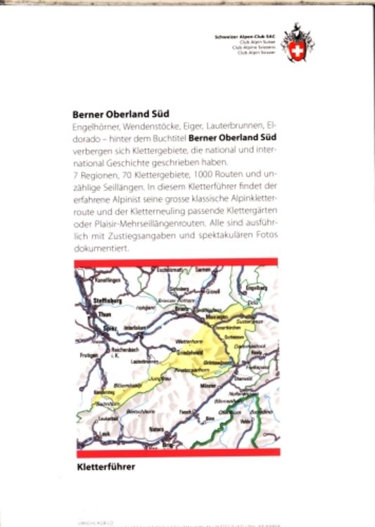 Produktbild: Berner Oberland Süd