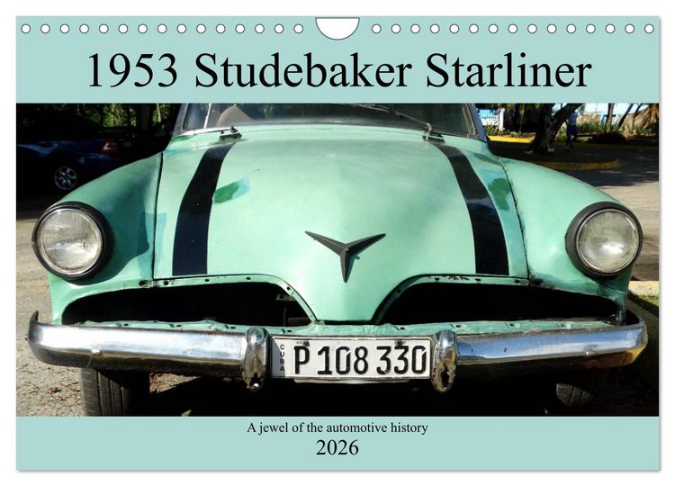 Produktbild: 1953 Studebaker Starliner (Wall Calendar 2026 DIN A4 landscape), CALVENDO 12 Month Wall Calendar