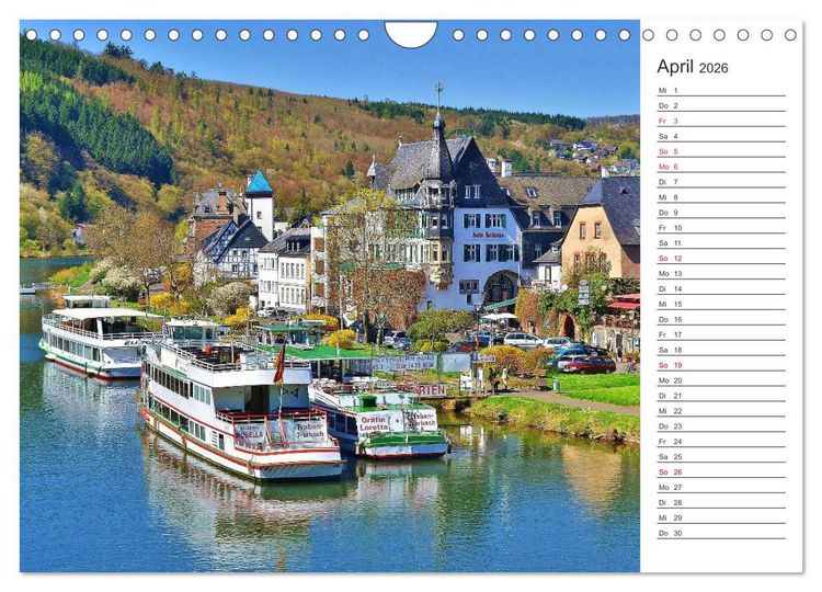 Produktbild: Bildsch&ouml;n - Die Mosel (Wandkalender 2026 DIN A4 quer), CALVENDO Monatskalender