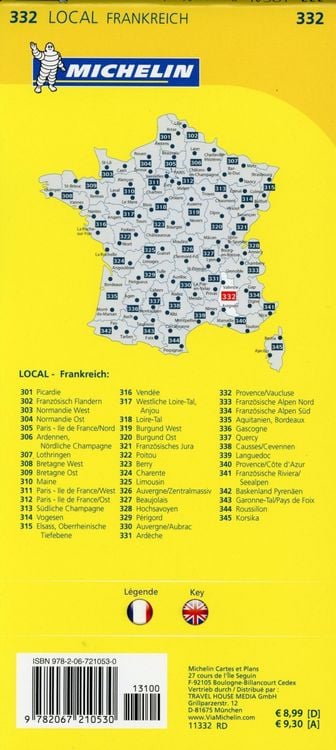 Produktbild: Michelin Provence - Vaucluse