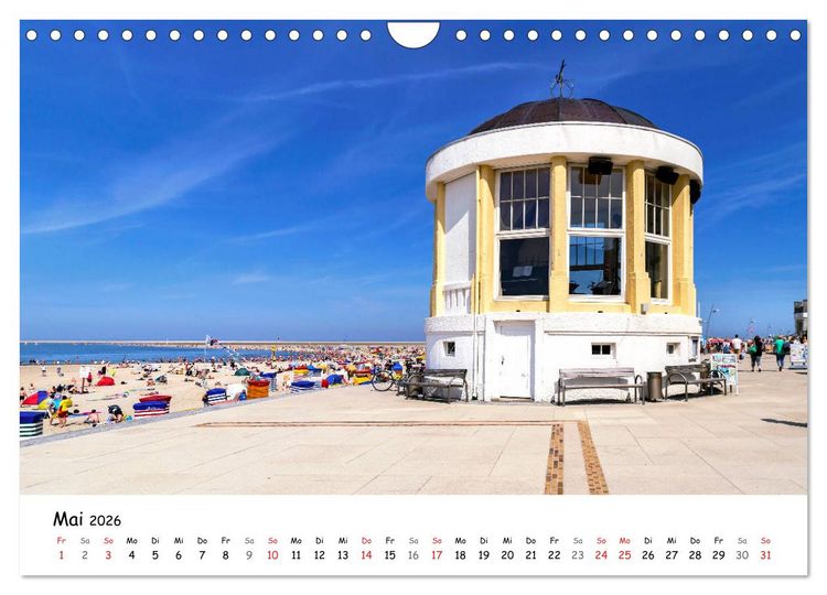 Produktbild: Borkum, bezaubernde Nordseeinsel (Wandkalender 2026 DIN A4 quer), CALVENDO Monatskalender