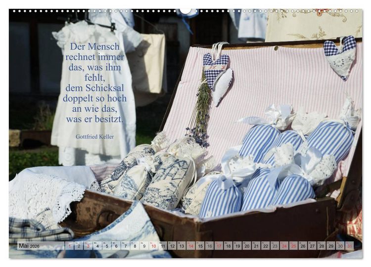 Produktbild: Weises (Wandkalender 2026 DIN A2 quer), CALVENDO Monatskalender