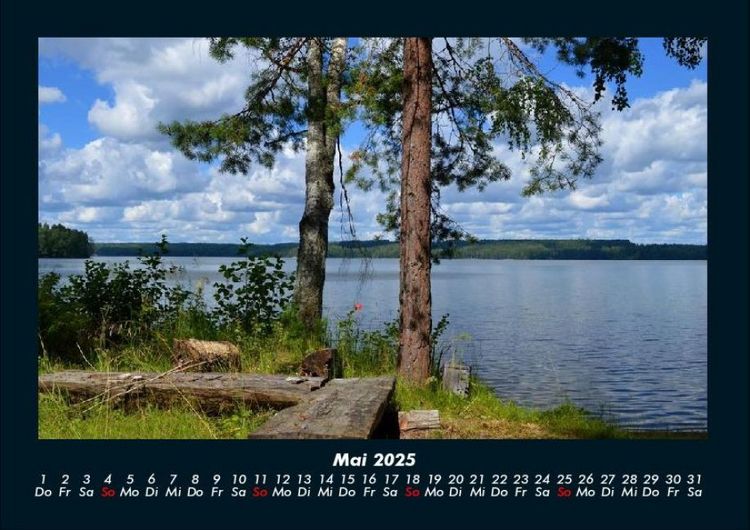 Produktbild: Seeblick 2025 Fotokalender DIN A4
